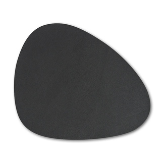 ZELLER Prostírání designové černé imitace kůže 42x34cm