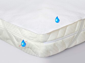 Chránič matrace nepropustný s PU 160x200cm Bamboo