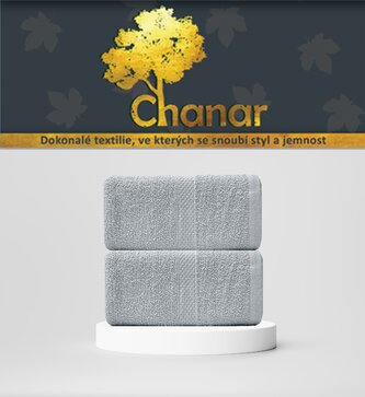 Ručník Ekonom 50x90 cm světle šedý