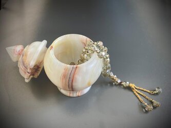 Onyx Šperkovnice kulatá