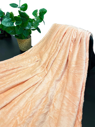 Mikroflanelová deka 150x200 cm meruňková