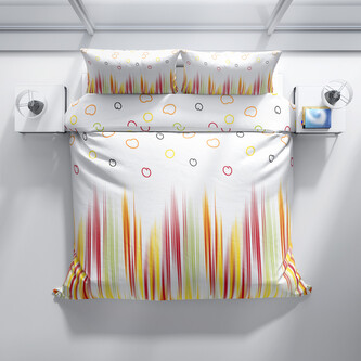 Francouzské povlečení Luka bílá