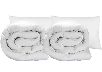 Set Peach - 2x polštář+2x přikrývka