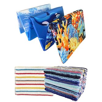 Plážové lehátko Mořský svět + dárek osuška