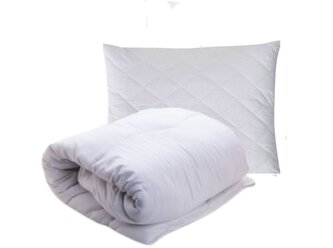 Set - přikrývka a polštář 140x200, 40x60 cm