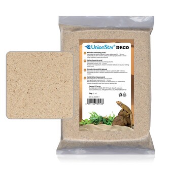 Terarijní písek přírodní 2 kg DECO
