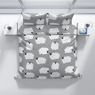 Bavlněné povlečení Ovečky