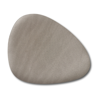 ZELLER Prostírání designové hnědé imitace kůže 42x34cm