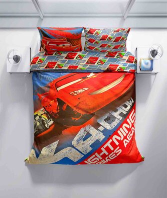 Bavlněné povlečení CARS