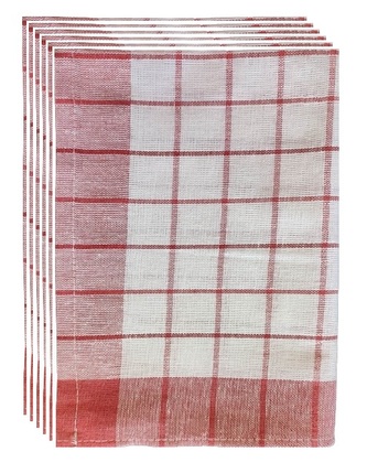 Multipack bavlněná utěrka 6 kusů (91)