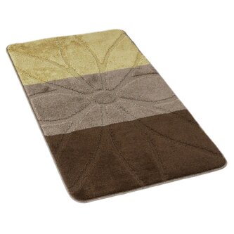 Koupelnová předložka Helga hnědá