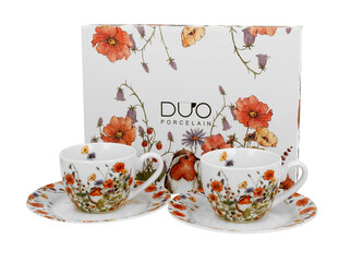 2 filiżanki espresso ze spodkami WILD BIRD