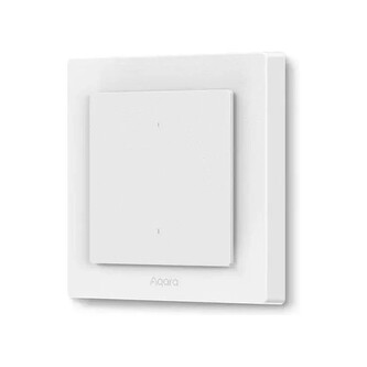 AQARA Light Switch H2 EU (2 tlačítka, 1 kanál) (WS-K07D) Zigbee a Thread vypínač s relé