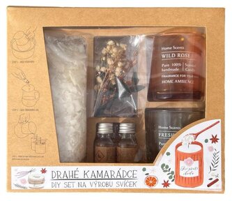 DIY sada na výrobu svíček - pro kamarádku