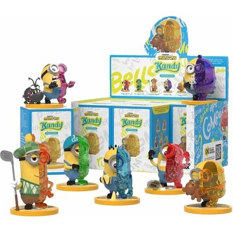 Blind box Mighty Jaxx Kandy: Minions - Emonions Series 10 cm