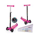 Hulajnoga trójkołowa balansowa regulowana led