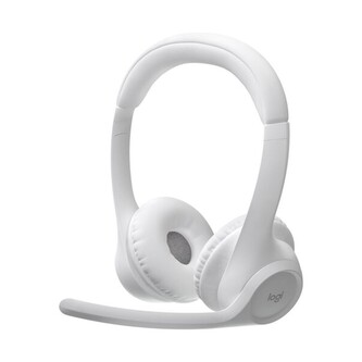Logitech Zone 300 bezdrátová sluchátka bílá