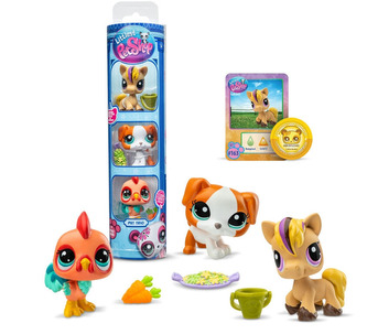 Littlest Pet Shop 3 figurky - 3 druhy