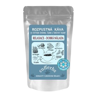 Rozpustná káva - Sibiřský ženšen – 60g