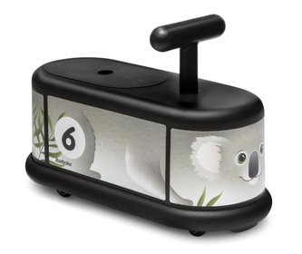 Jeździk czarny dla dzieci Koala La Cosa Italtrike