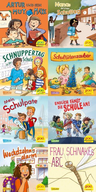 Pixi-Box 304: In die Schule mit Pixi (8x8 Exemplare)