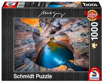 Puzzle PQ1000 Mark Gray Błękit