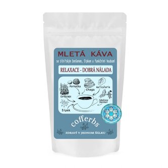 Káva mletá - Sibiřský ženšen – 35g