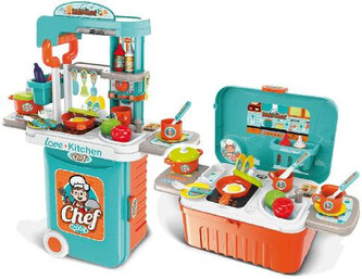 Kuchyňka MR. Chef v pojízdném kufříku