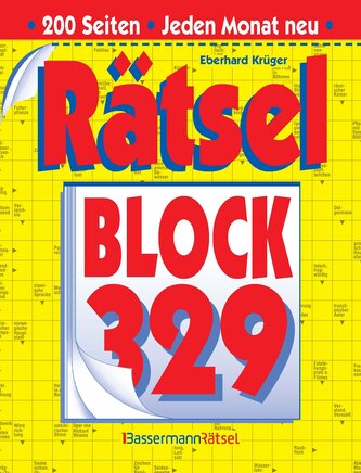 Rätselblock 329 (5 Exemplare à 2,99 EUR)