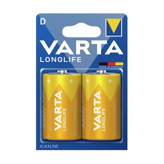 Varta Longlife D Baterie 2ks