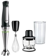 Braun MultiQuick 7 MQ 7025X tyčový mixér, 1000 W, SplashControl, Smart Speed, černý / stříbrný