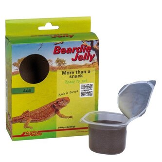 Lucky Reptile Beardie Jelly Adult 4x 65g Lucky Reptile Beardie Jelly Adult 4x 65g