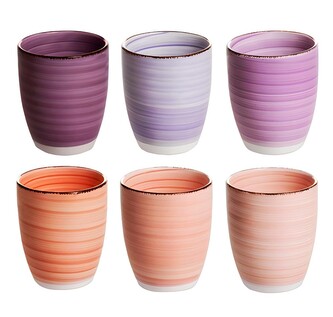 HIT Hrnky na kávu espresso sada 6 ks 180 ml MYKONOS HT-24326835