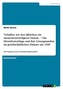 \"Schaffen wir den Mädchen ein menschenwürdigeres Dasein...\" Die Dienstbotenfrage und ihre Lösungsansätze im gesellschaftlichen D