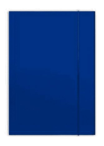 Teczka z gumką A4 Plus Top niebieska PENMATE