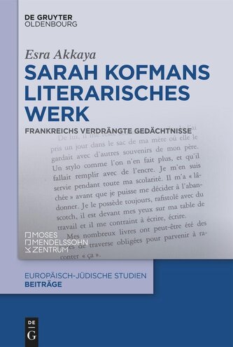Sarah Kofmans literarisches Werk