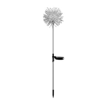 Solární LED lampa DANDELION teplá bílá