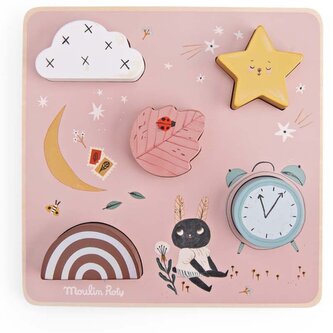 MOULIN ROTY Dřevěné puzzle Apres la Pluie