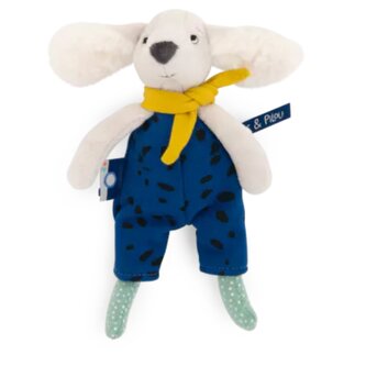 MOULIN ROTY Malý pejsek - žlutý Puce & Pilou