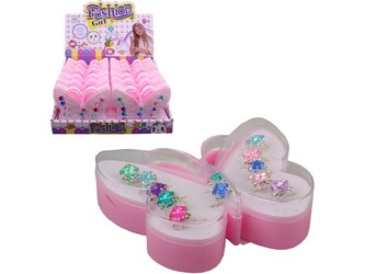 Prstýnky motýl, 1 balení