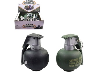 Ruční granát se zvukem a světlem, na baterie, 9 cm 1 ks (více variant)