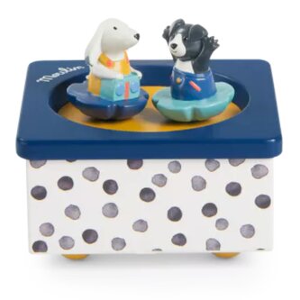 MOULIN ROTY Hrací skříňka Puce & Pilou