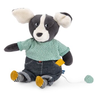 MOULIN ROTY Hrací pejsek Puce & Pilou