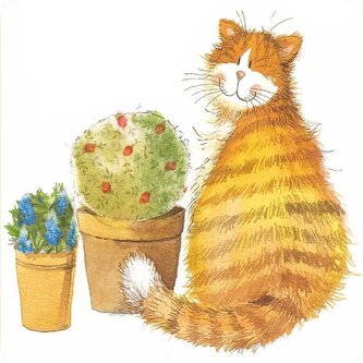 Podkładka pod kubek C173 Kot Whiskers