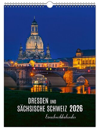 Einschreibkalender Dresden und Sächsische Schweiz 2026