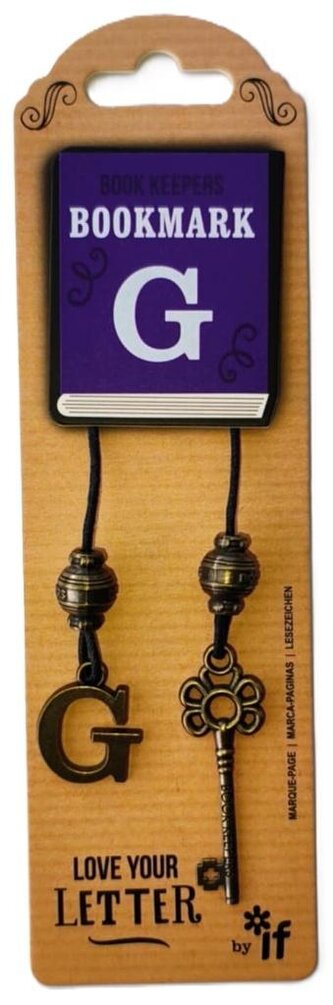 Book Keepers zakładka do książki litera G