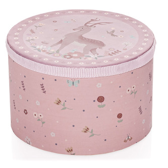 Dřevěný dětský bubínek, Pink