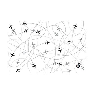 Podložka na stůl PP 60x44cm Planes