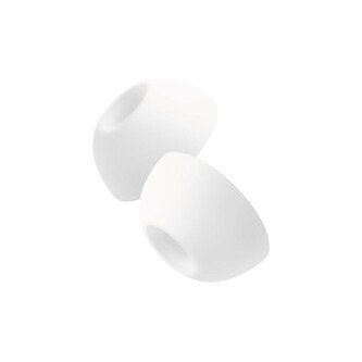 FIXED Plugs 2 sady silikonových špuntů Apple Airpods Pro/Pro 2 (S) bílá