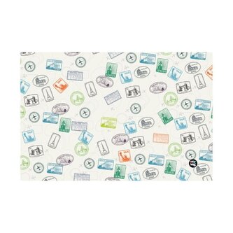 Podložka na stůl PP 60x44cm Stamps